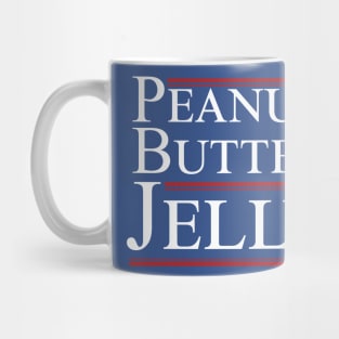 Peanut Butter and Jelly 2020 Funny Political Campaign Shirt Mug